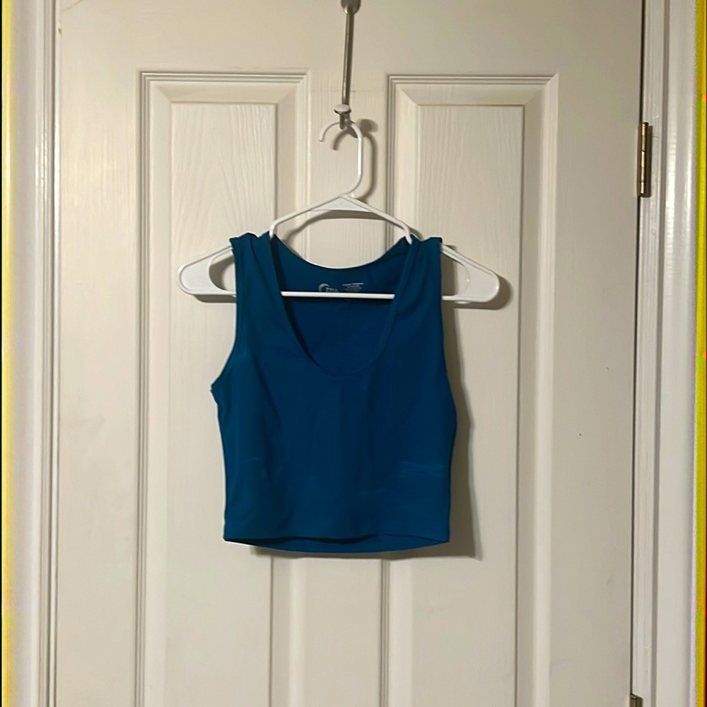 ZYIA cropped workout top